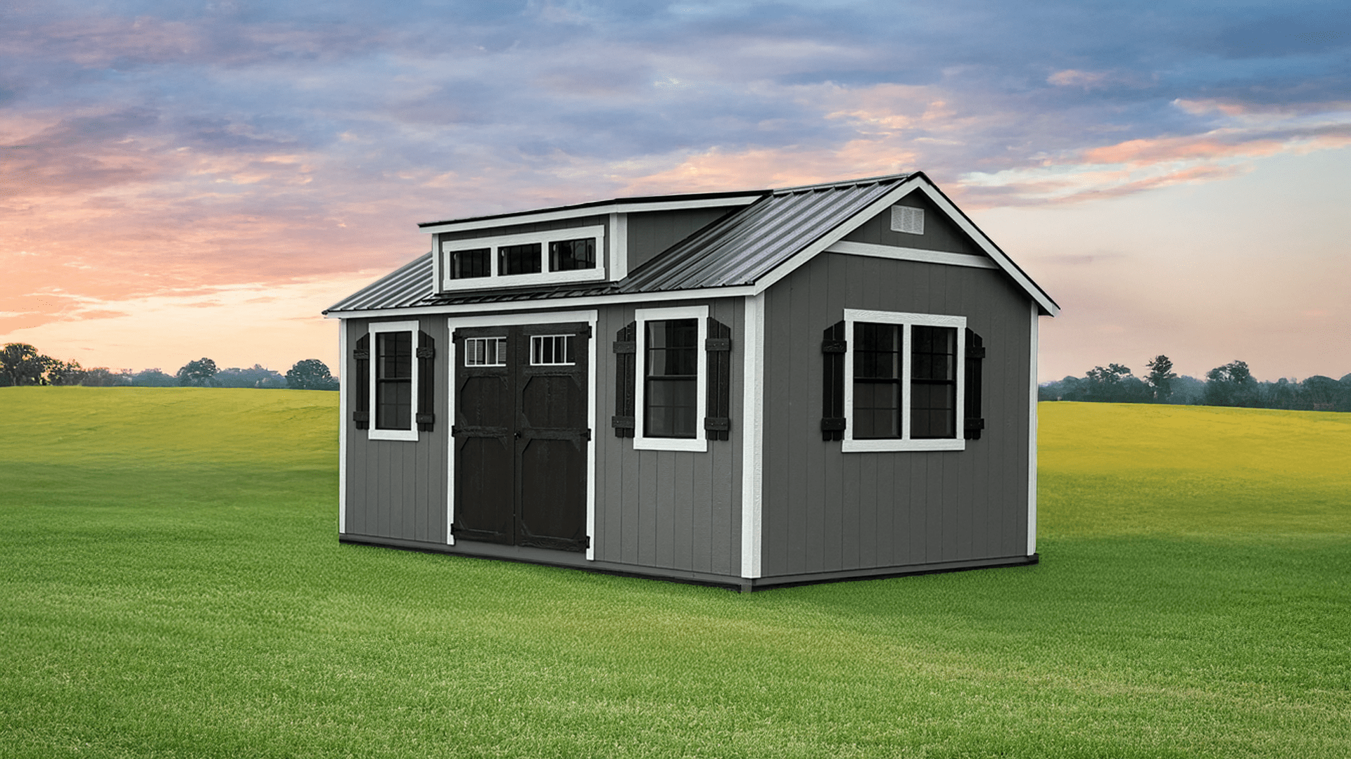 deluxe garden shed